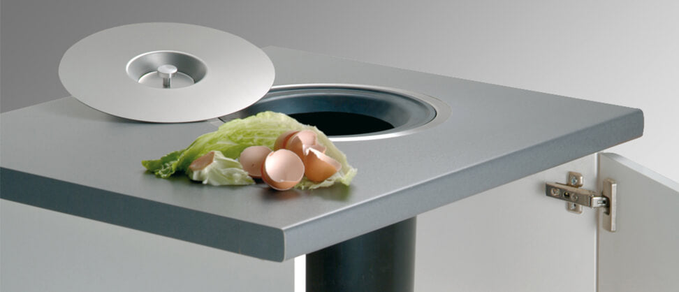 How a Wesco Worktop Bin or Caddy could help you in the Kitchen.