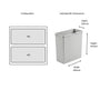 Pullboy Z BIG | 2 Compartment | 84L | 600mm Door
