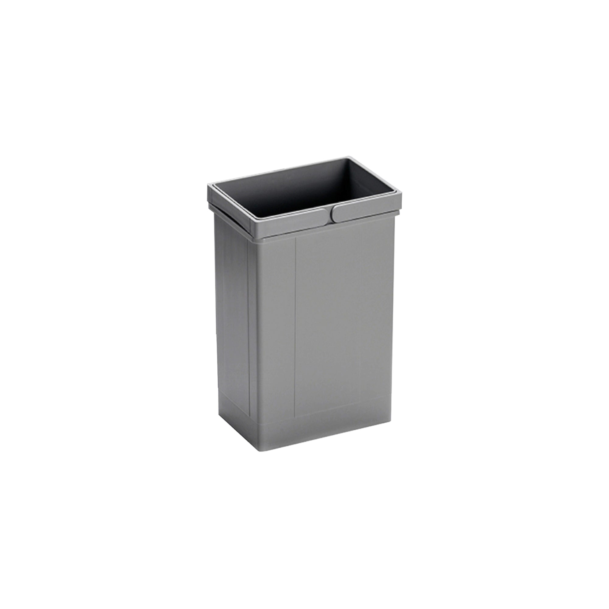Wesco replacement inner bin 8L with plastic handles on a white background