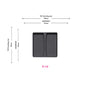 Lid for Bins with Handles | Orion Grey