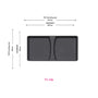 Lid for Bins with Handles | Orion Grey