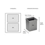 Pullboy Z Easy | 2 Compartment | 58L | 500mm Door