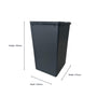 Inner Bin for Double Boy | 15L | Anthracite