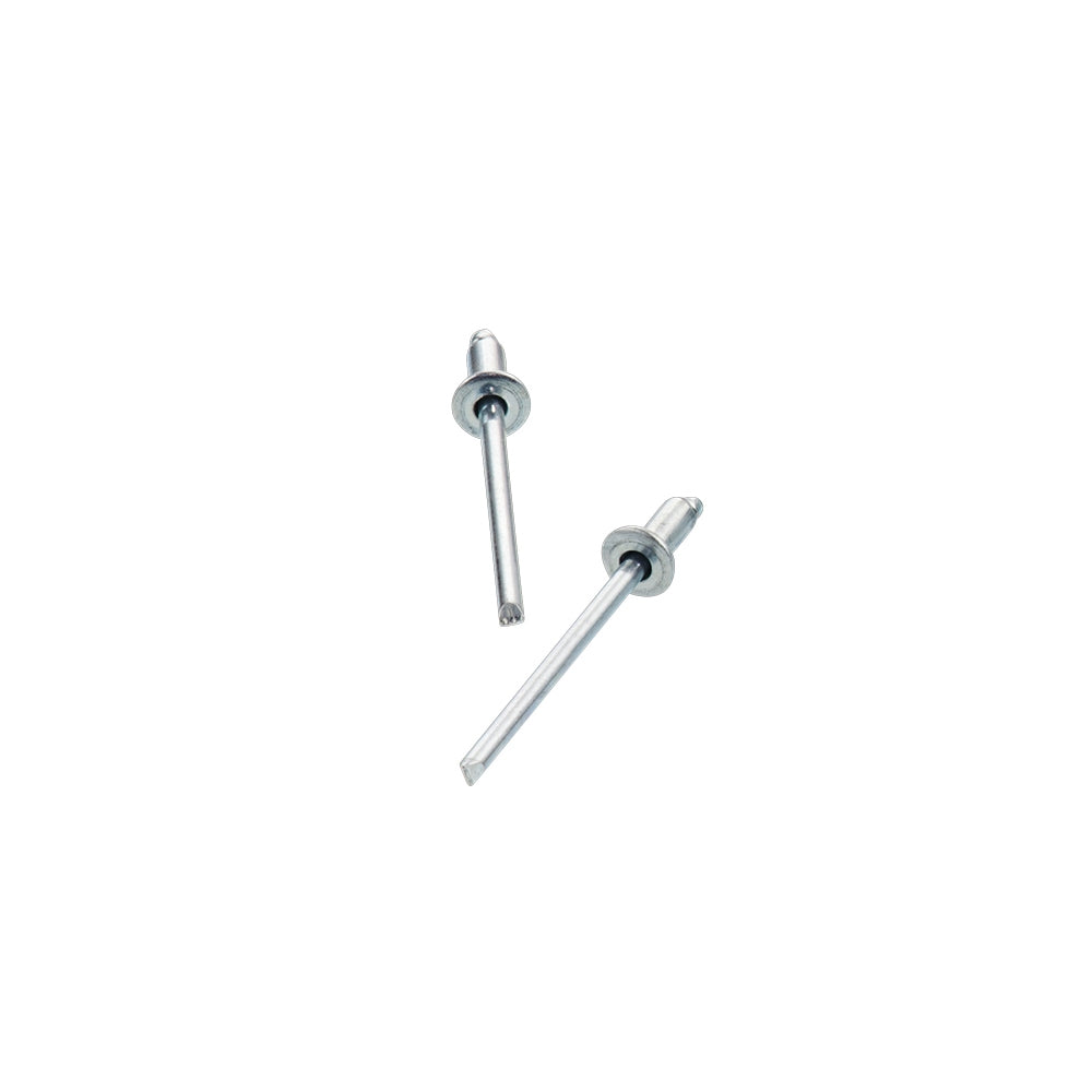 Two replacement Wesco rivets on a white background