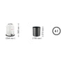 Mini Master 6L Bin | Matt Graphite