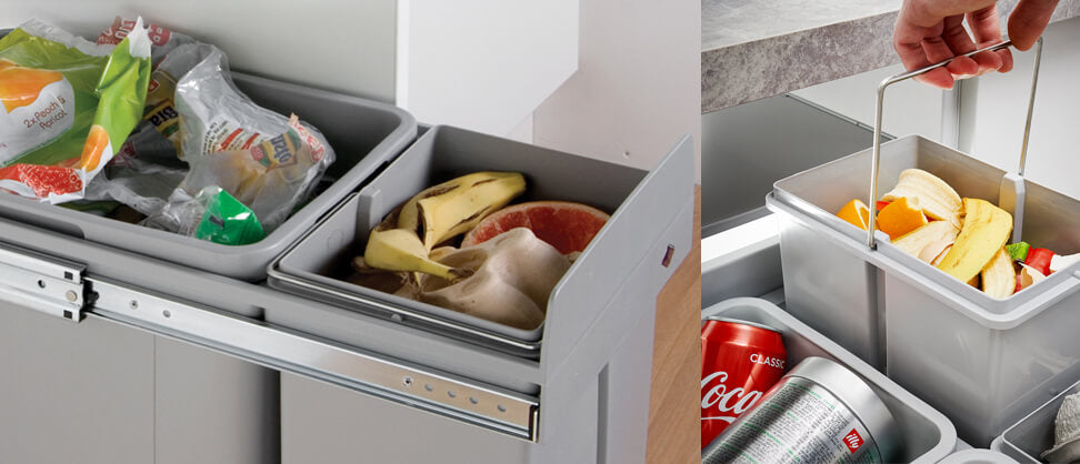 Helpful tips for choosing your Built-in Kitchen Bin