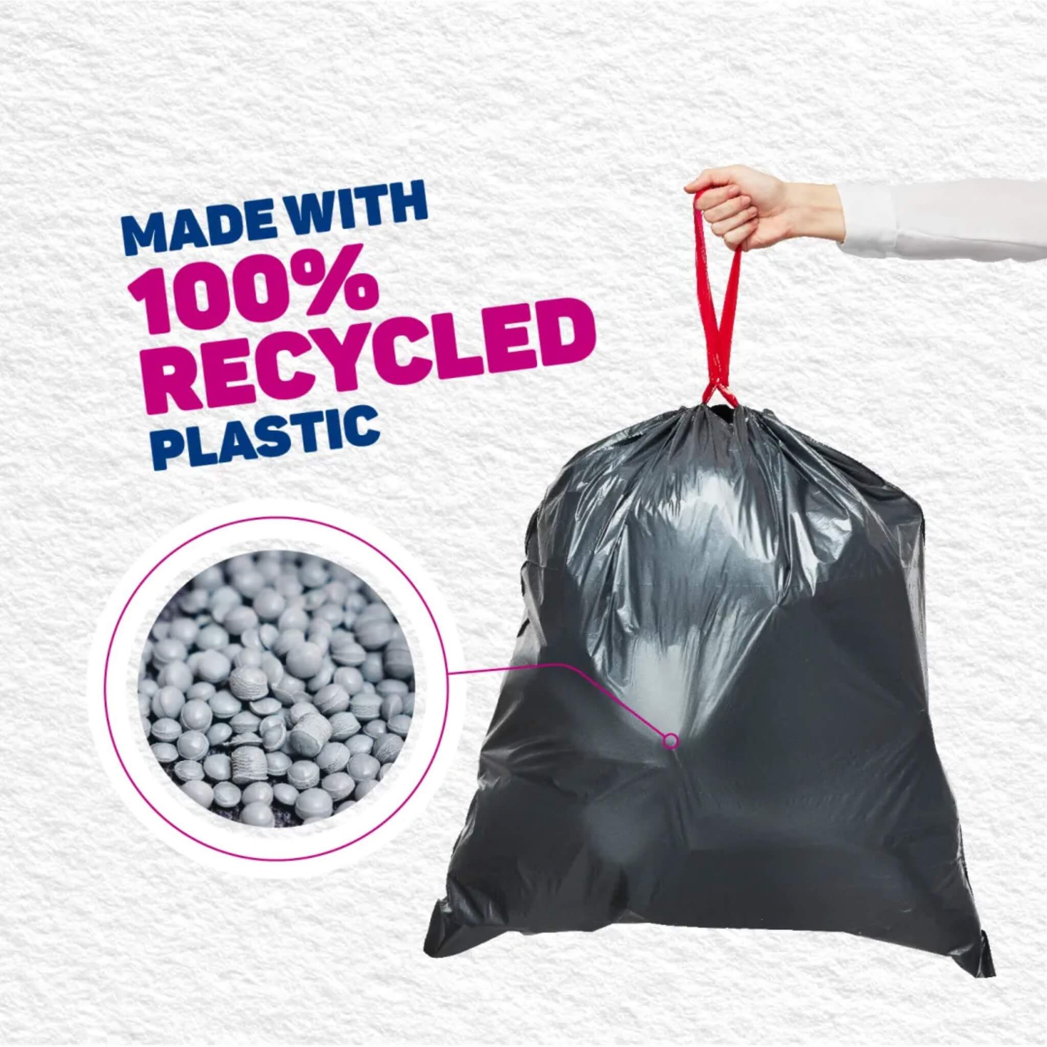 Bacofoil Elasti-fit Bin Liner 30L (12 Bags)