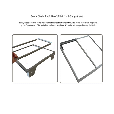 Pullboy Z BIG  | 3 Compartment | 82L | 600mm Door