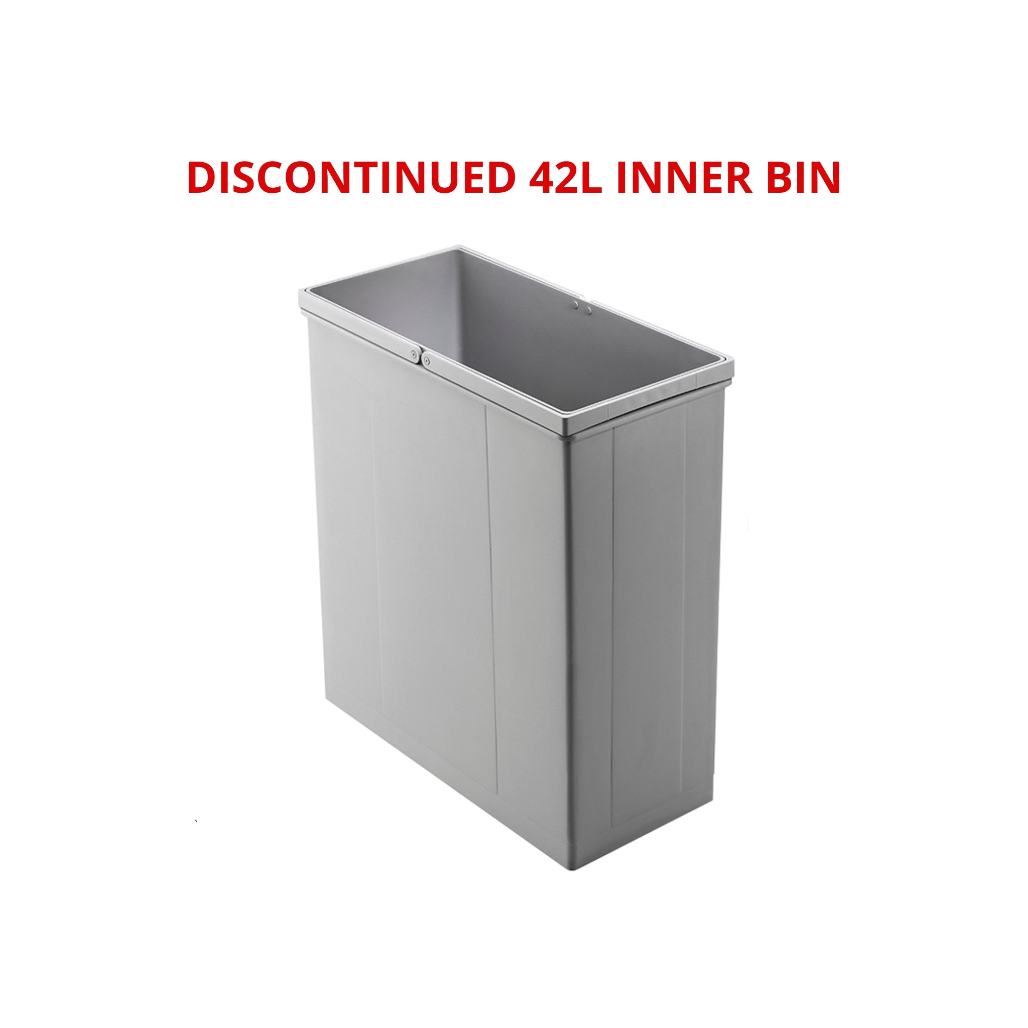 An example of the 42l inner bin with handles that is now discontinued by Wesco