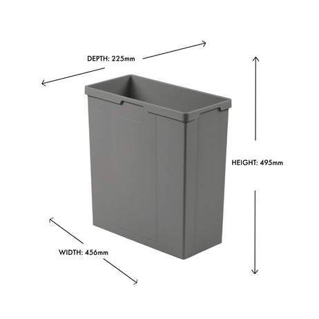Inner Bin without Handles | 42L | Orion Grey