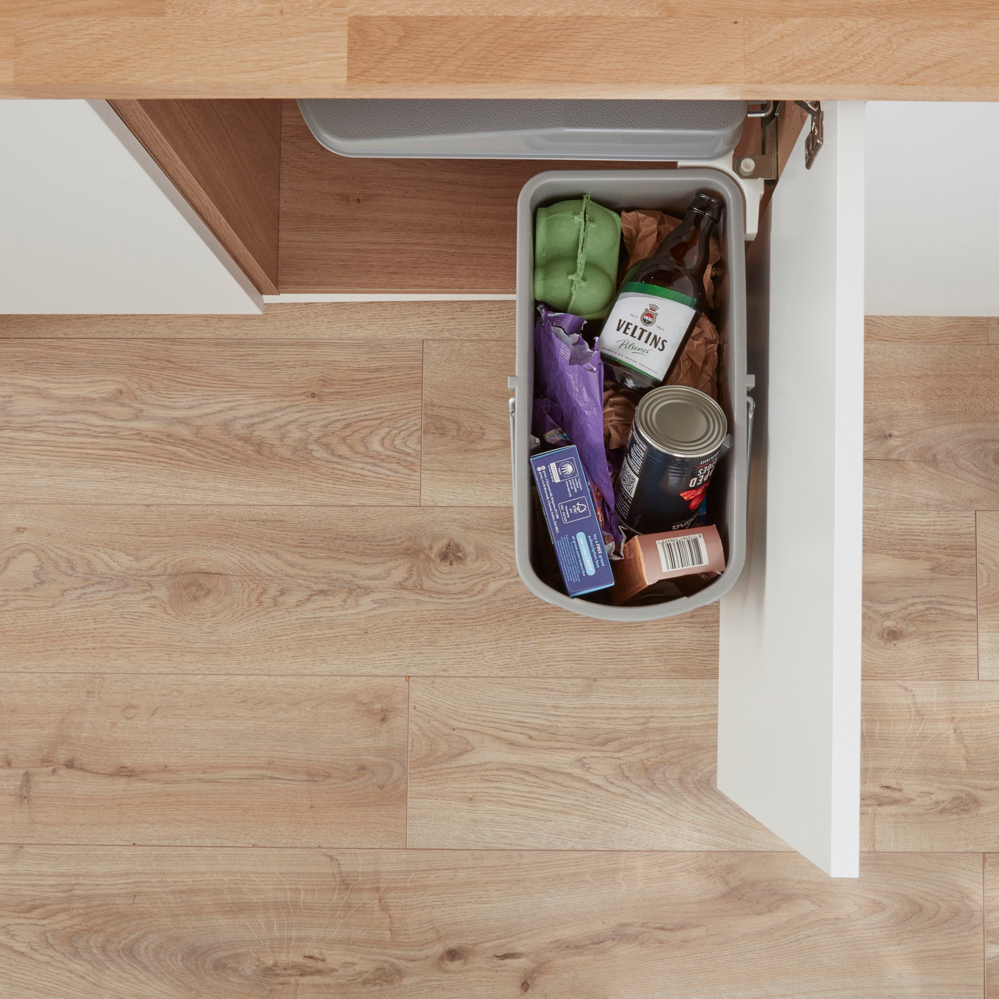 Klassikline Slim | 19L | Alu Grey| Min.450mm Door