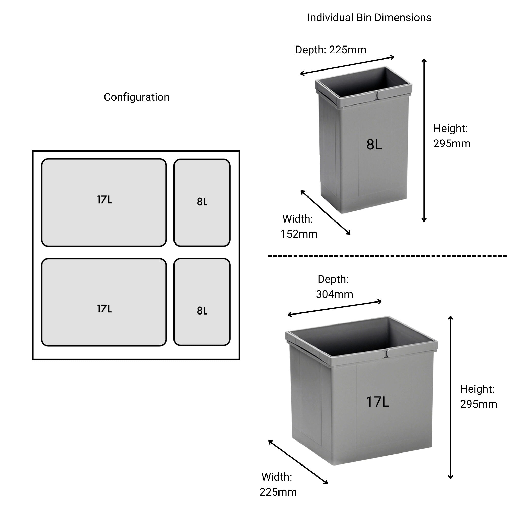 Wesco Pullboy Z 827606-85E frame configuration and inner bin dimensions
