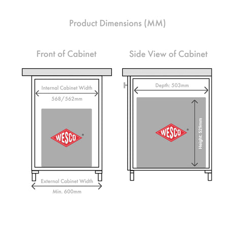 Pullboy Z Easy | 4 Compartment | 74L | 600mm Door