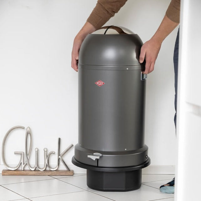 未使用　WESCO ゴミ箱　キックマスター　KICKMASTER 33L Kickmaster 33L Bin | Matt Graphite