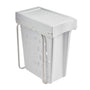 Laundry Boy Basket Twin Set Kit | 80L | White