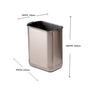 Inner Bin with Metal Handle | Stainless Steel