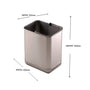 Inner Bin with Metal Handle | Stainless Steel