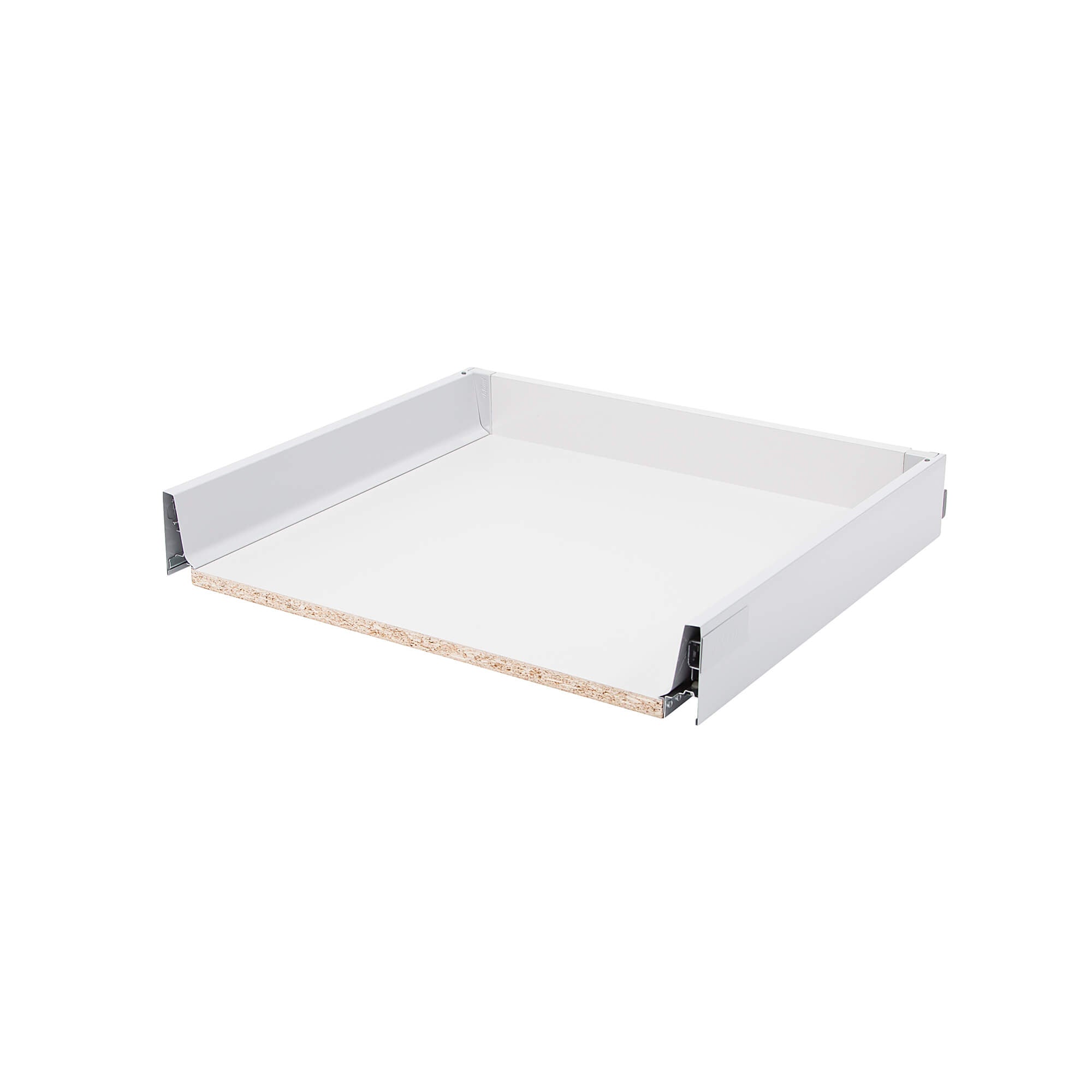 Blum M Height Antaro Drawer in grey on white background