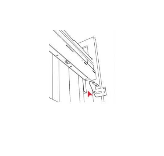Pullboy Z Bracket Kit for Framed / Shaker Doors